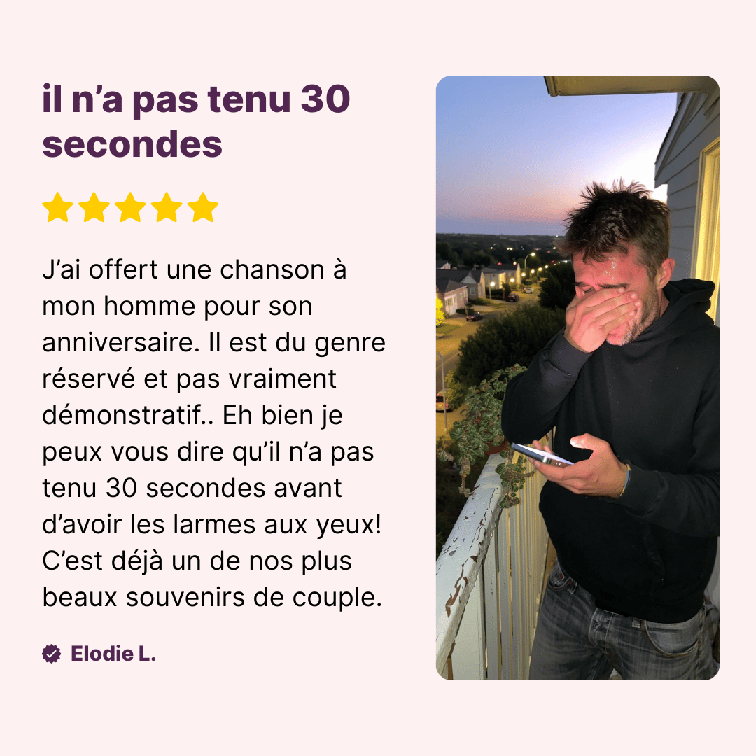 Votre Chanson Personnalisée par le Studio MyMusic