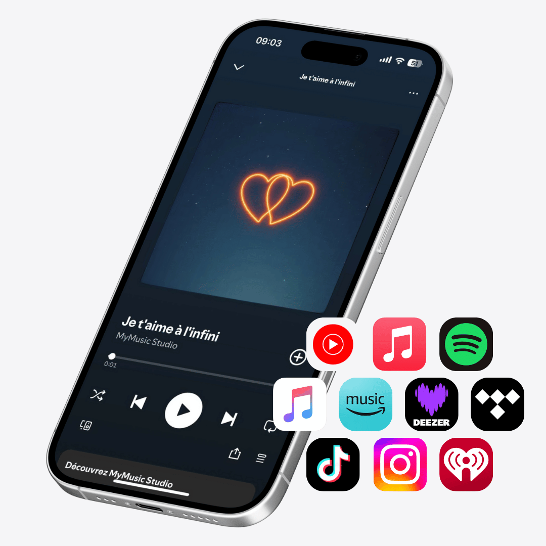 Votre chanson en streaming