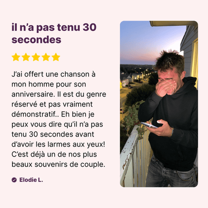 Votre Chanson Personnalisée par le Studio MyMusic