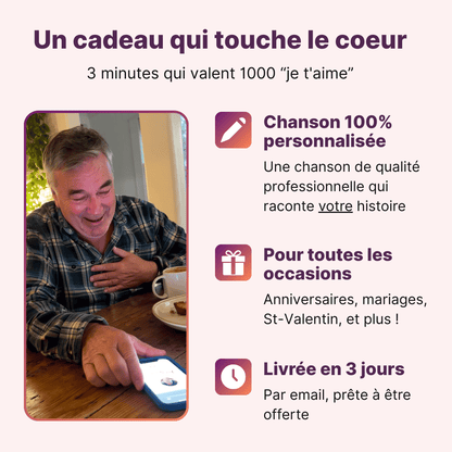 Votre Chanson Personnalisée par le Studio MyMusic